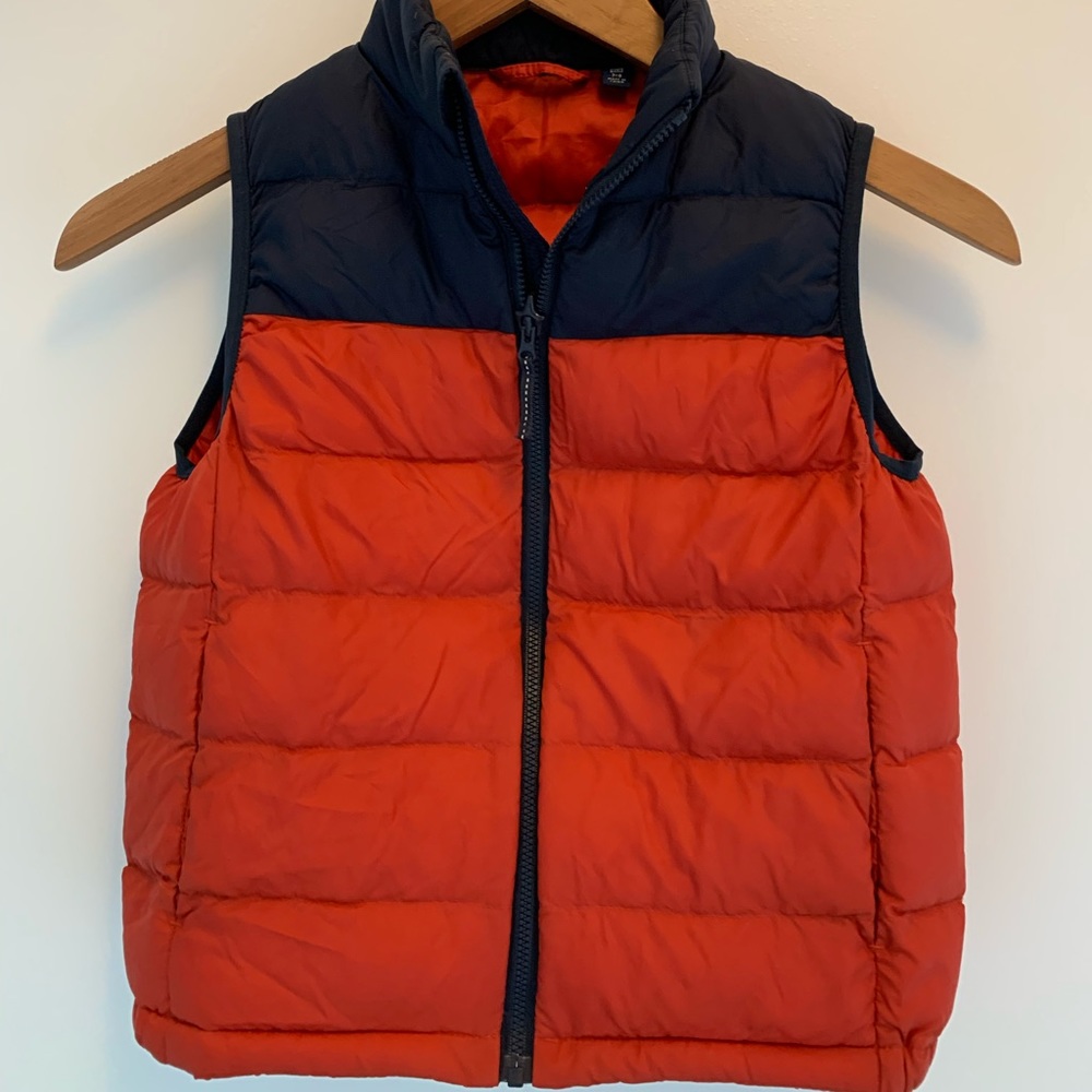 Uniqlo kids puffer vest